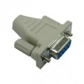 ADAPTOR MOLDING MINI DIN TO DIN/DIN TO D-SUB 母TO 母